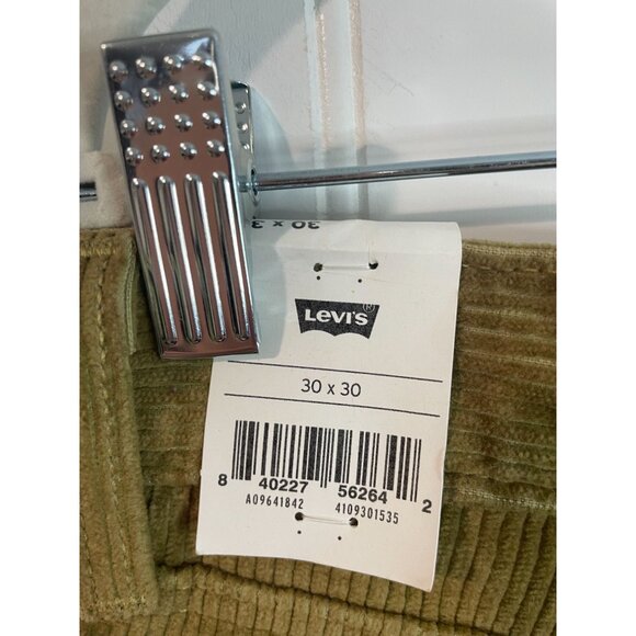 Levi's Low Pro Corduroy Straight Pants Mens 30x30 Irregular Mid-Rise Brown $69 - Picture 6 of 14